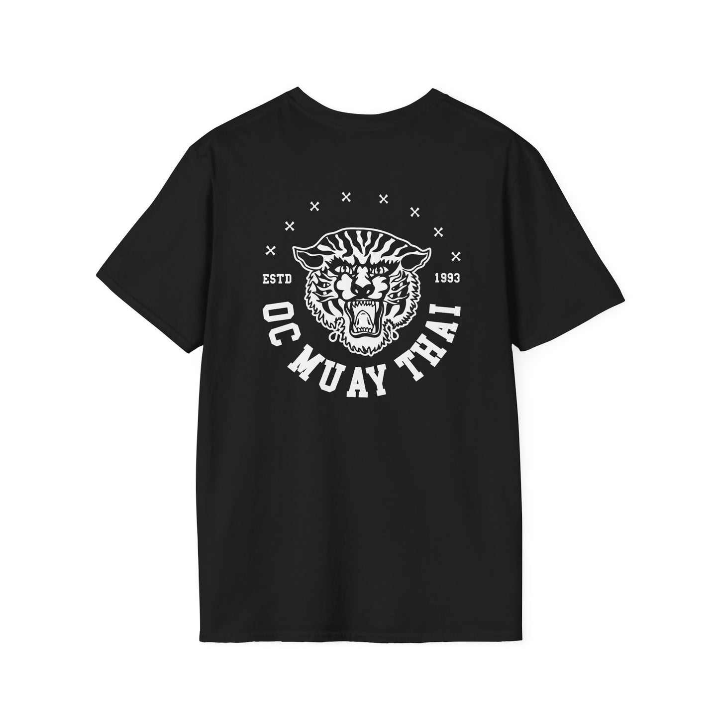 OC Muay Thai Original Tiger T-Shirt: Unleash Your Inner Fighter | Men's Premium Cotton Tee