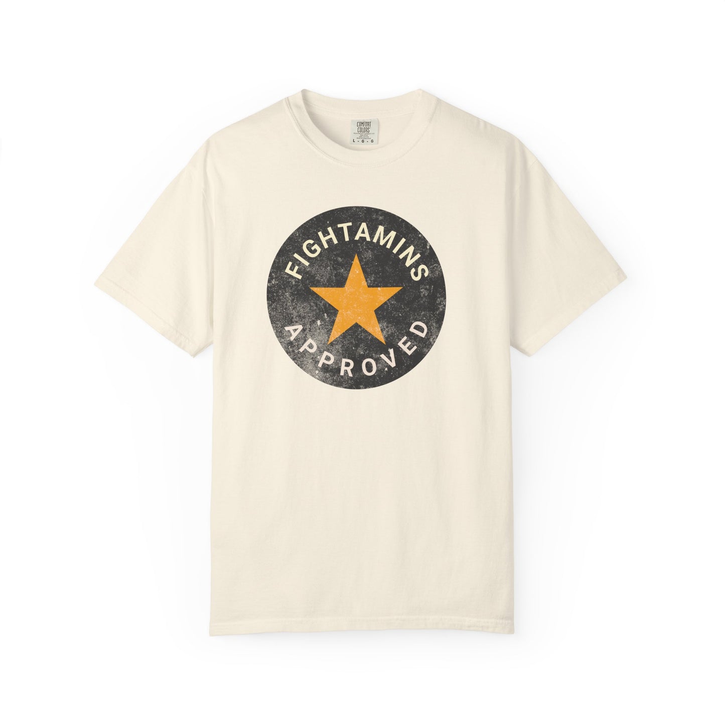 Fightamins “Approved” Tee – For the Built, Not the Born