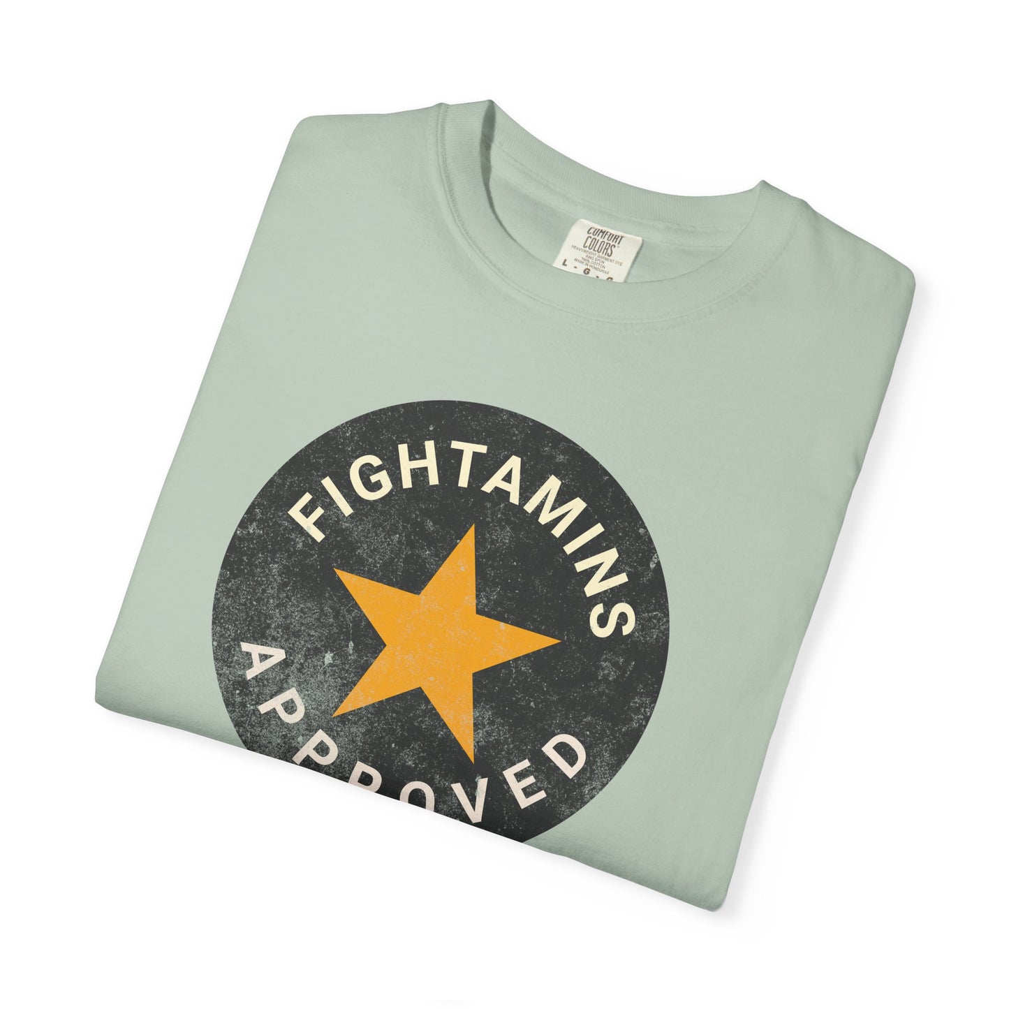 Fightamins “Approved” Tee – For the Built, Not the Born