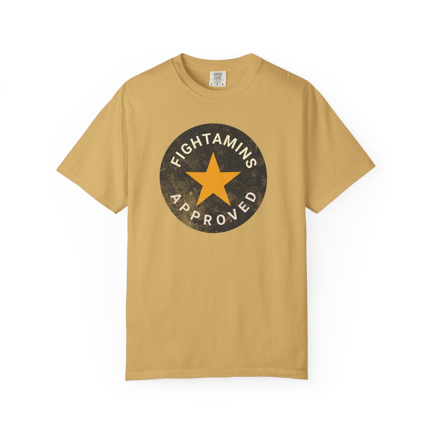 Fightamins “Approved” Tee – For the Built, Not the Born