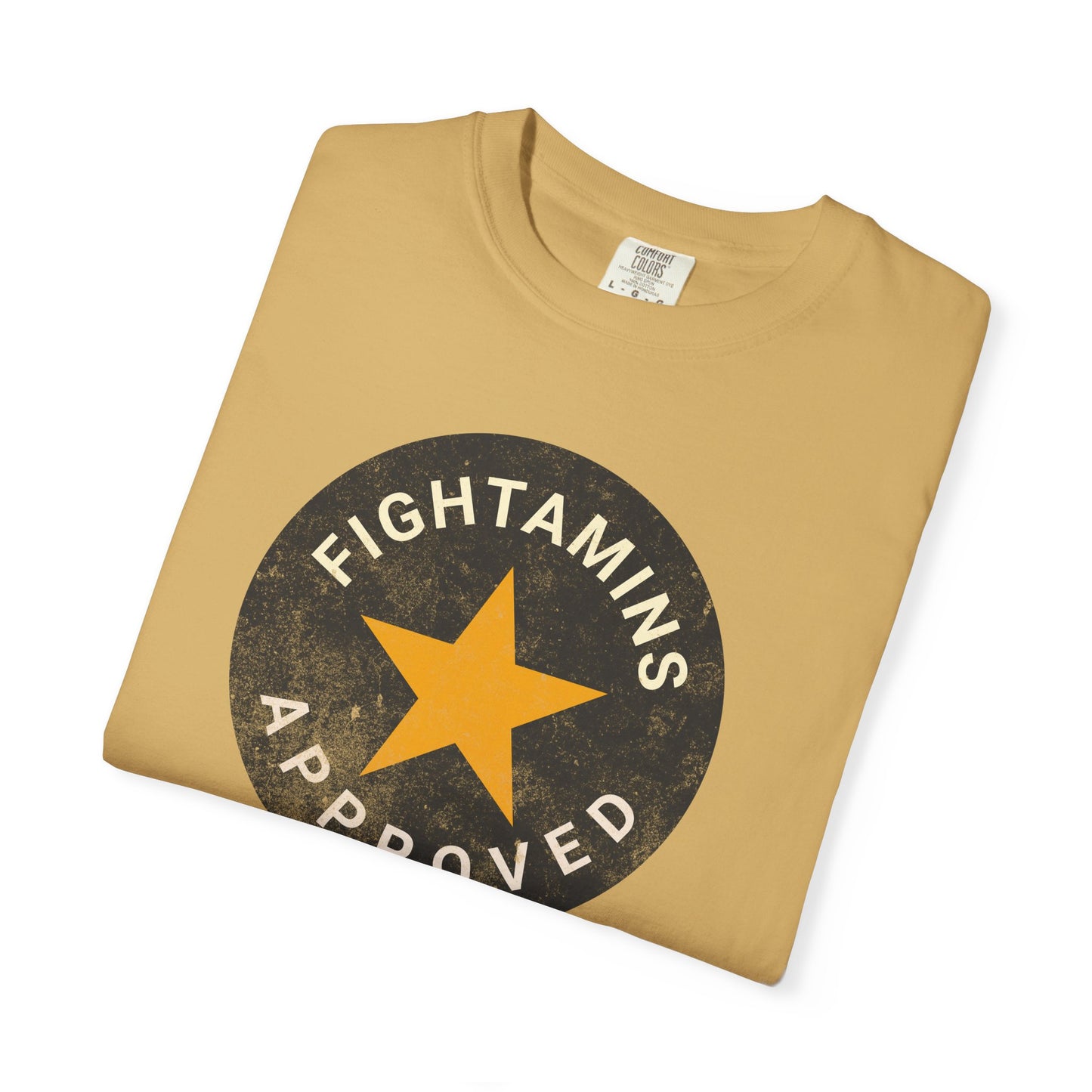 Fightamins “Approved” Tee – For the Built, Not the Born