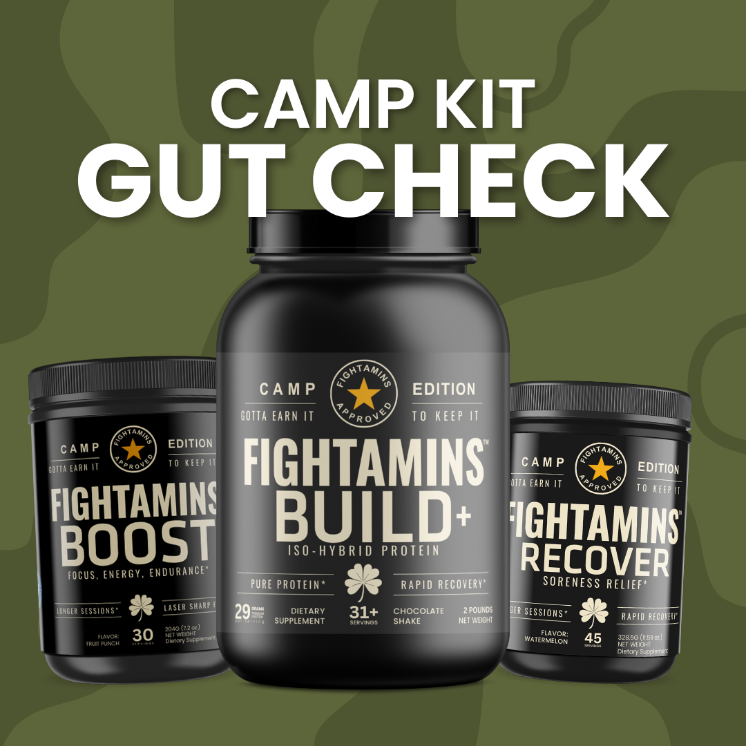 Gut Check Camp Kit – BOOST, BUILD+, RECOVER