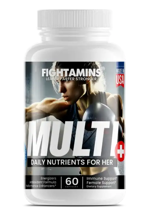 Fightamins MULTI-PLUS Daily Nutrients for Women, Boosts Immunity & Energy, 30 Servings, Non-GMO, Gluten-Free